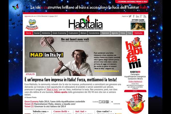 habitat-italia.it site used Habitat-italia