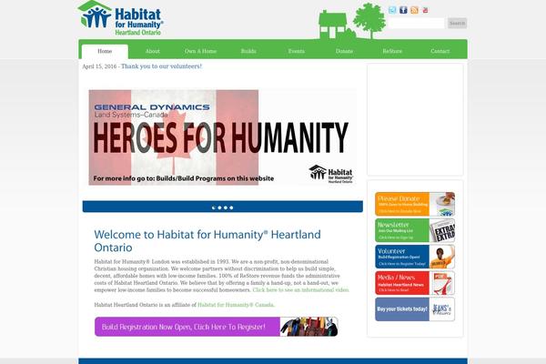 habitat4home.ca site used Cortezbuilder