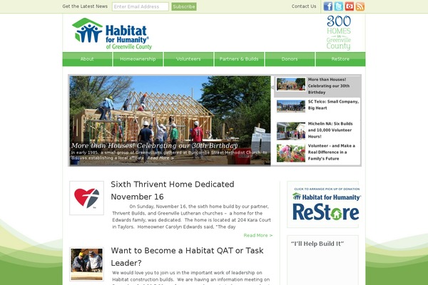 habitatgreenville.org site used Habit