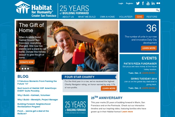 habitatgsf.org site used Habitatgsf