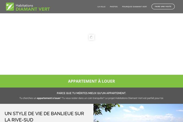 habitationsdiamantvert.com site used Maitre-child