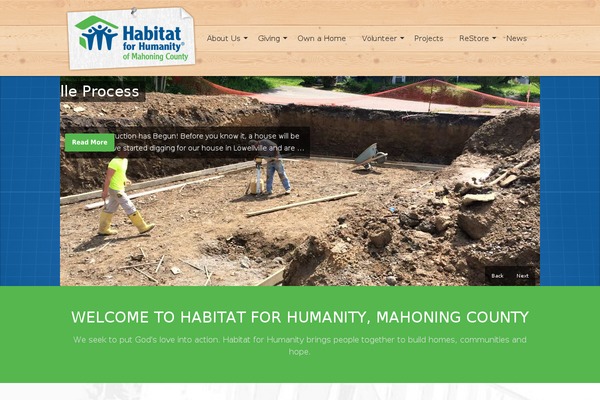 habitatmahoningcounty.org site used Habitat-mahoning
