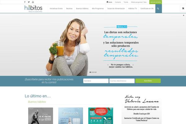 habitos.com.mx site used Habitos