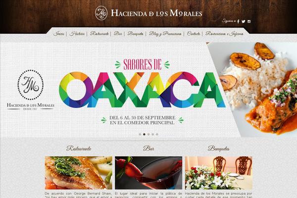 haciendadelosmorales.com site used Hacienda
