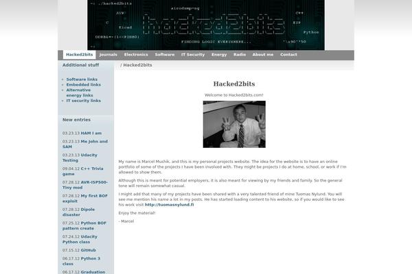hacked2bits.com site used Afterburner