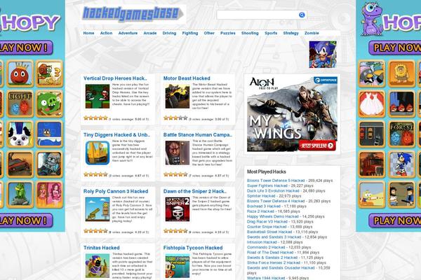 hackedgamesbase.com site used Gallerygames