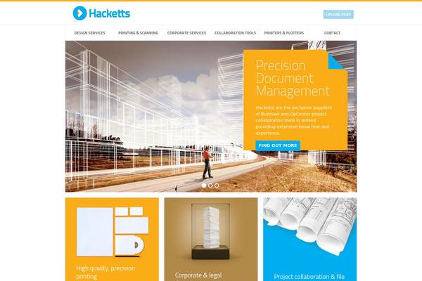 hackettdigital.ie site used Hackett