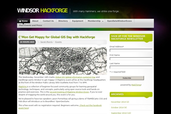 hackf.org site used Hackforge