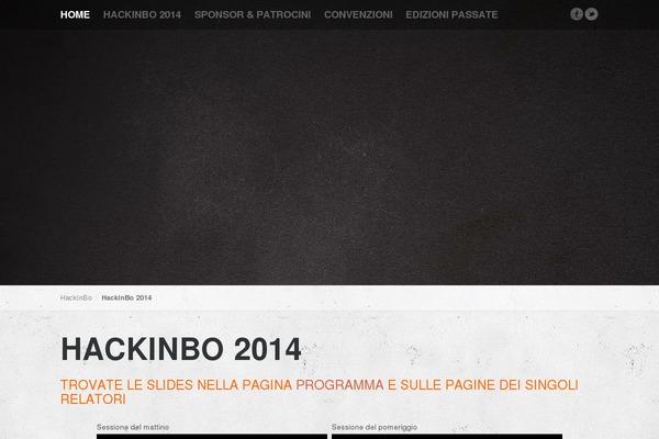 hackinbo.it site used Fest