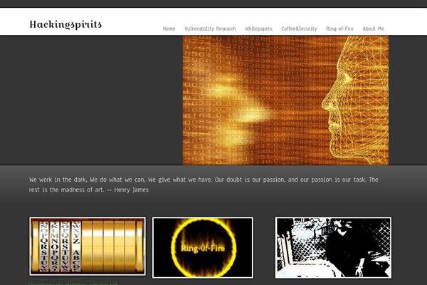 Opulus_sombre theme site design template sample