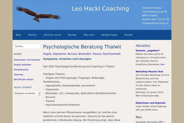 hacklcoaching.ch site used Genesis-hackl