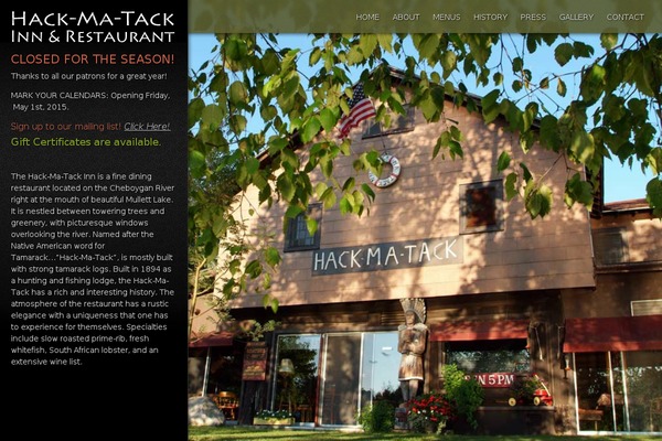 hackmatackinn.com site used Hack-ma-tack