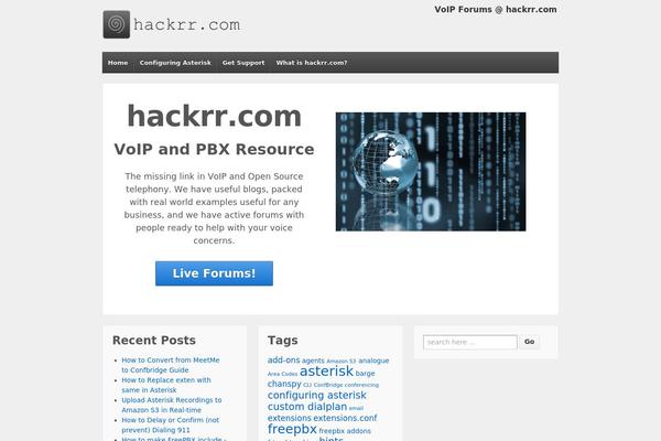 Site using Page-list plugin
