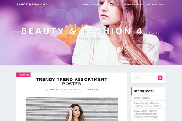 Twenty Sixteen theme site design template sample