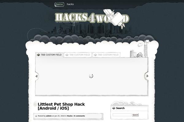 hacks4world.com site used LeetPress