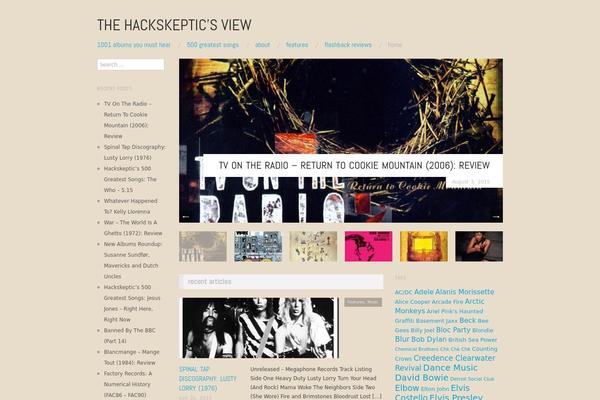 Accelerate theme site design template sample
