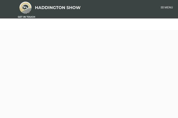 haddingtonshow.co.uk site used Haddington