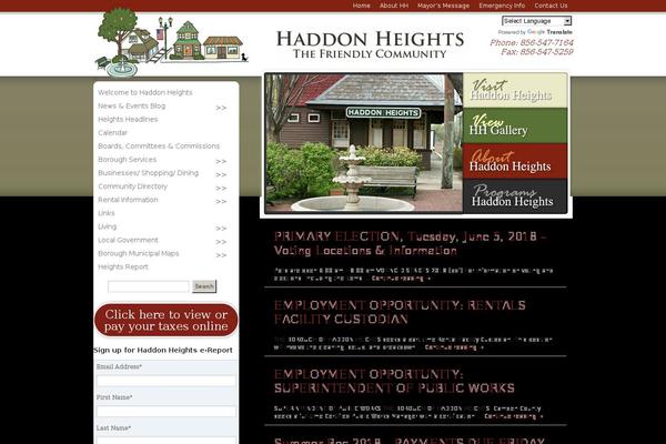haddonhts.com site used Haddonhts