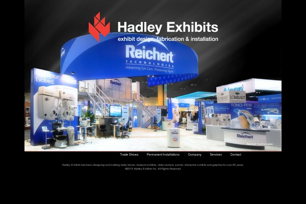 hadleyexhibitsinc.com site used Hadley