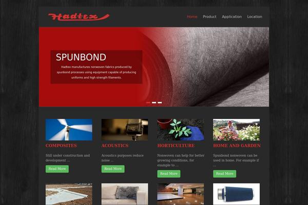 Spacious theme site design template sample