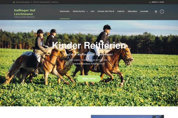 haflingerhof-kattien.de site used Happyrider