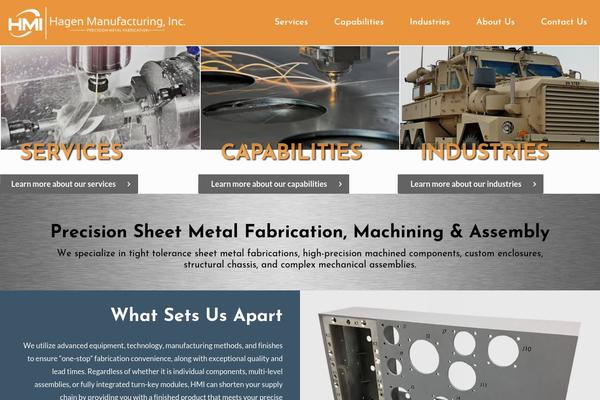 BeTheme Child theme site design template sample