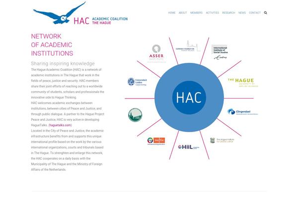 haguecoalition.org site used Hac