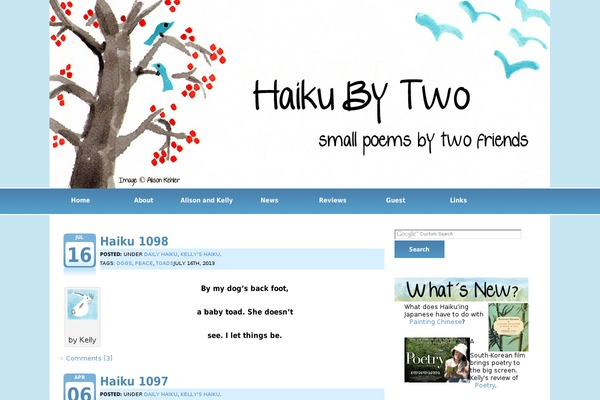 haikubytwo.com site used Metamorph_lightning