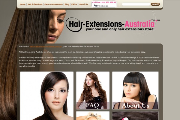 hair-extensions-australia.com.au site used Theme900