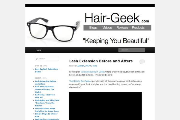 Twenty Eleven theme site design template sample