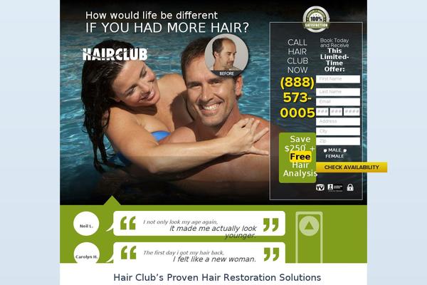 haircluboffer.com site used Hair-club-deals