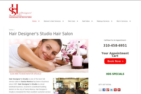 hairdesignersstudio.com site used Curls