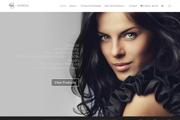 HairGia theme websites examples