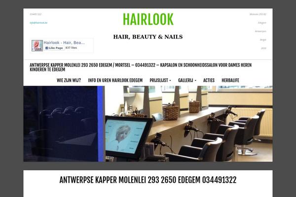 hairlook.be site used Soliloquy