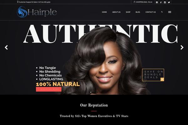 coiffeur-child theme websites examples