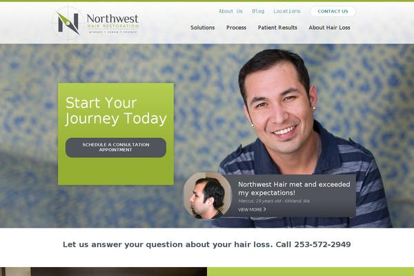 hairreplacementsurgeon.com site used Northwesthairrestoration