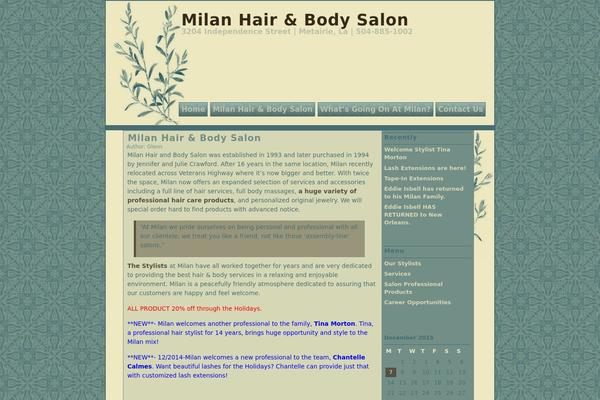 hairsalonmetairie.com site used Master-suite