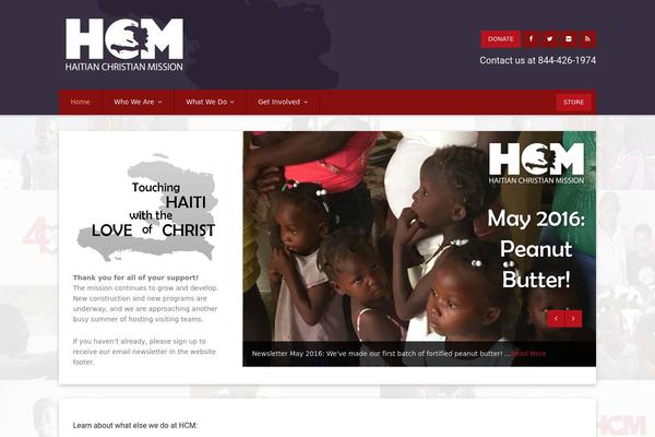haitianchristianmission.org site used Icare_theme