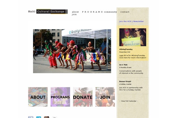haiticulturalx.org site used Hcx