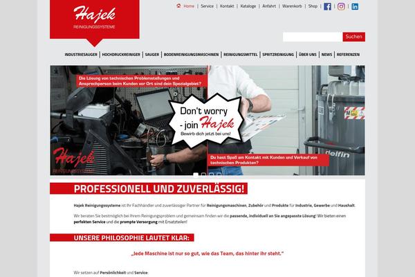 hajek.co.at site used Einfaches-theme