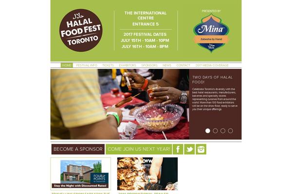 halalfoodfestto.com site used Halalfoodfest