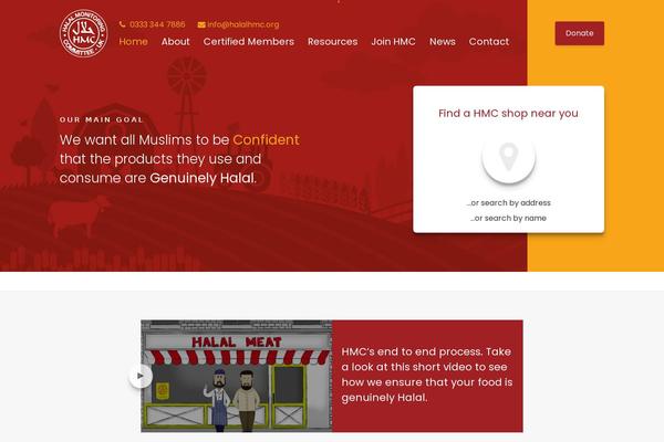 halalhmc.org site used Vergeframework