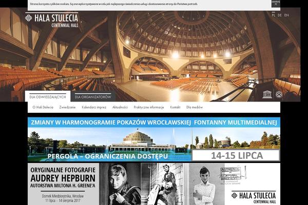 halastulecia.pl site used Hala-stulecia