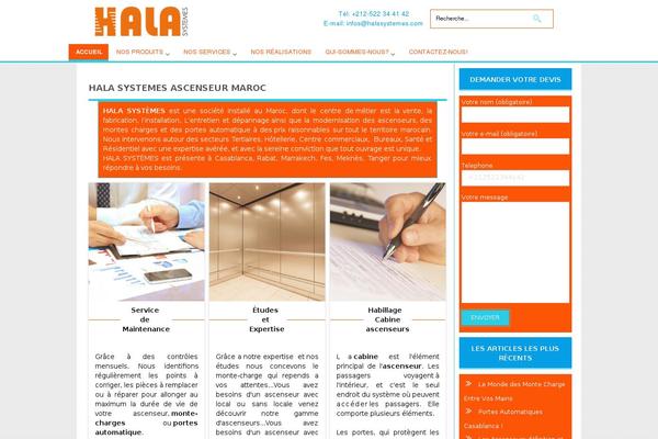 halasystemes.com site used Hala