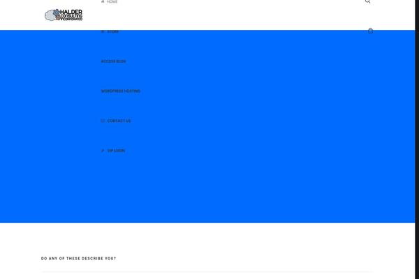 Uncode theme site design template sample