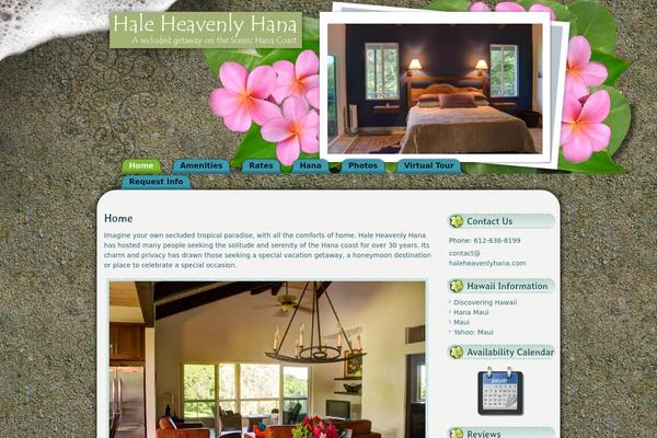 haleheavenlyhana.com site used Tropical_paradise