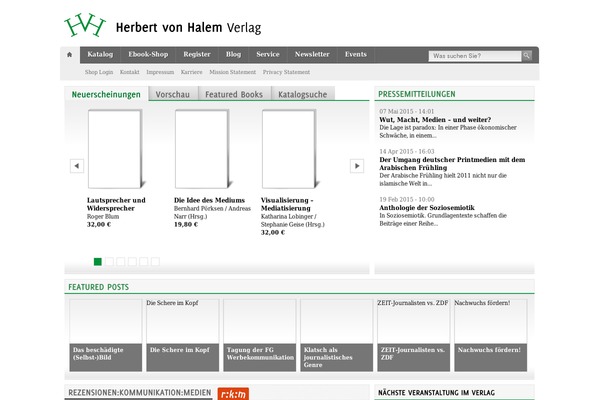 halemverlag.de site used Booklovers