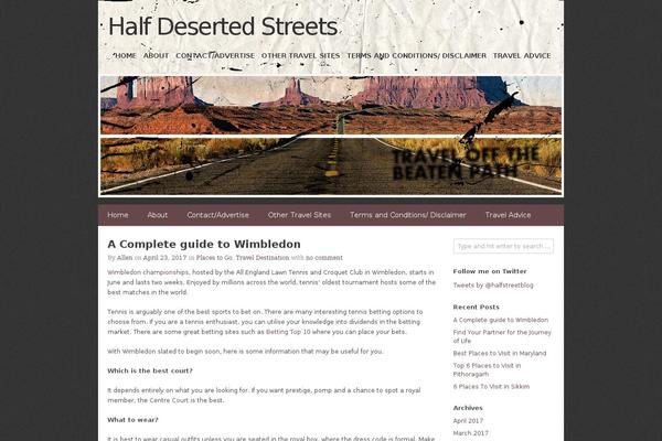 halfdesertedstreets.com site used Harmoni