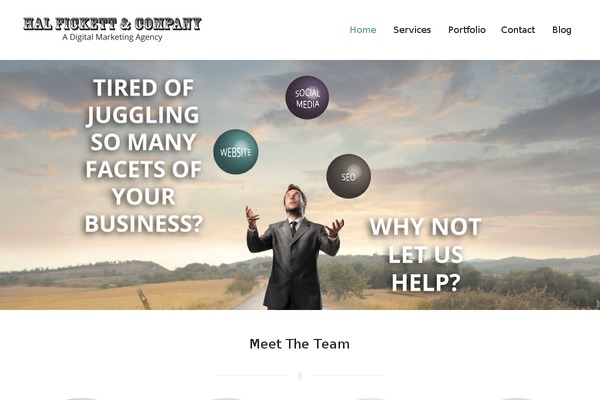 Impreza theme site design template sample