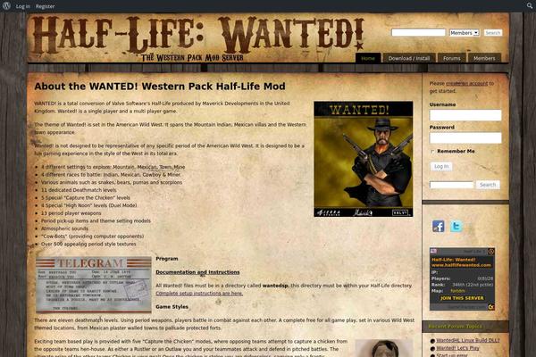 halflifewanted.com site used Bp-hl-wanted